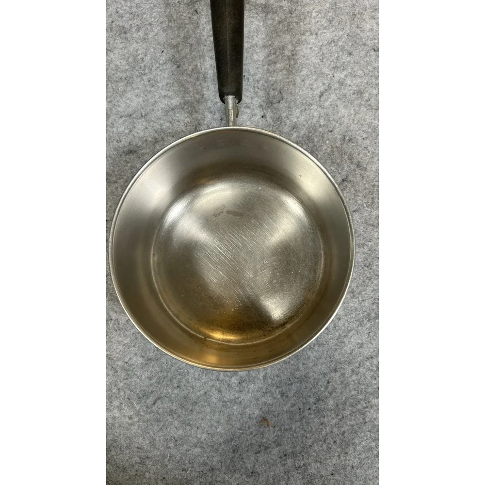 1801 Revere Ware 1 Quart Qt  Saucepan Copper Bottom USA 👉 No Lid👈